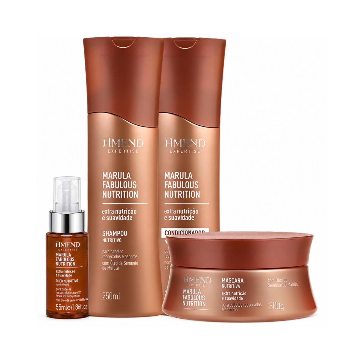 ÓLEO NUTRITIVO EXPERTISE MARULA FABULOUS NUTRITION AMEND 55ML