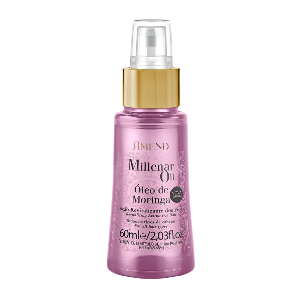 ÓLEO DE TRATAMENTO MORINGA MILLENAR AMEND 60ML
