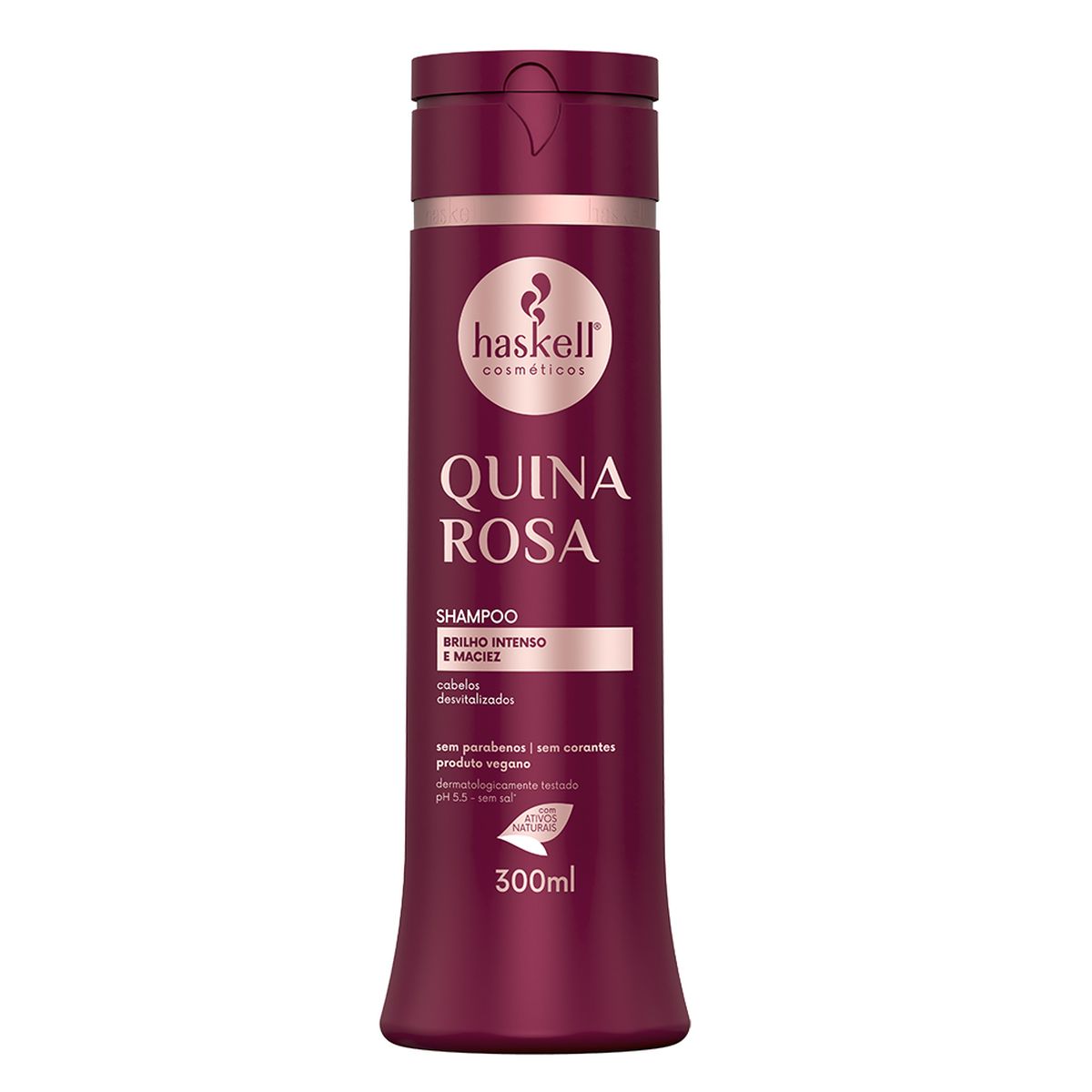 SHAMPOO QUINA ROSA HASKELL 300ML