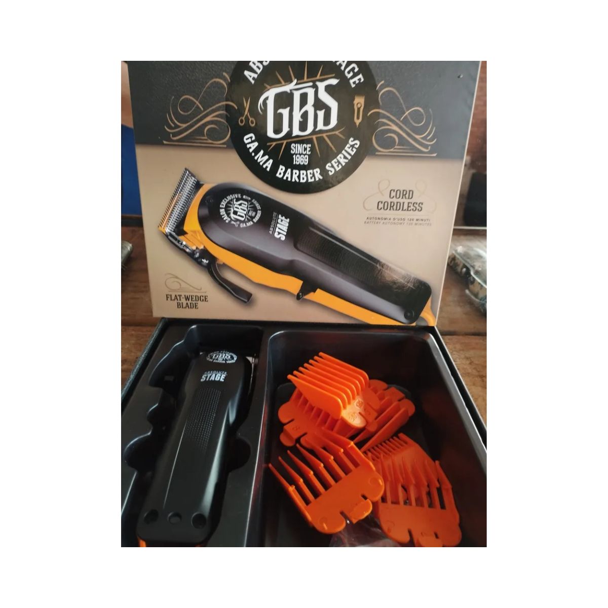 MÁQUINA DE CORTE BABER SERIE S ABSOLUTE STAGE BIVOLT
