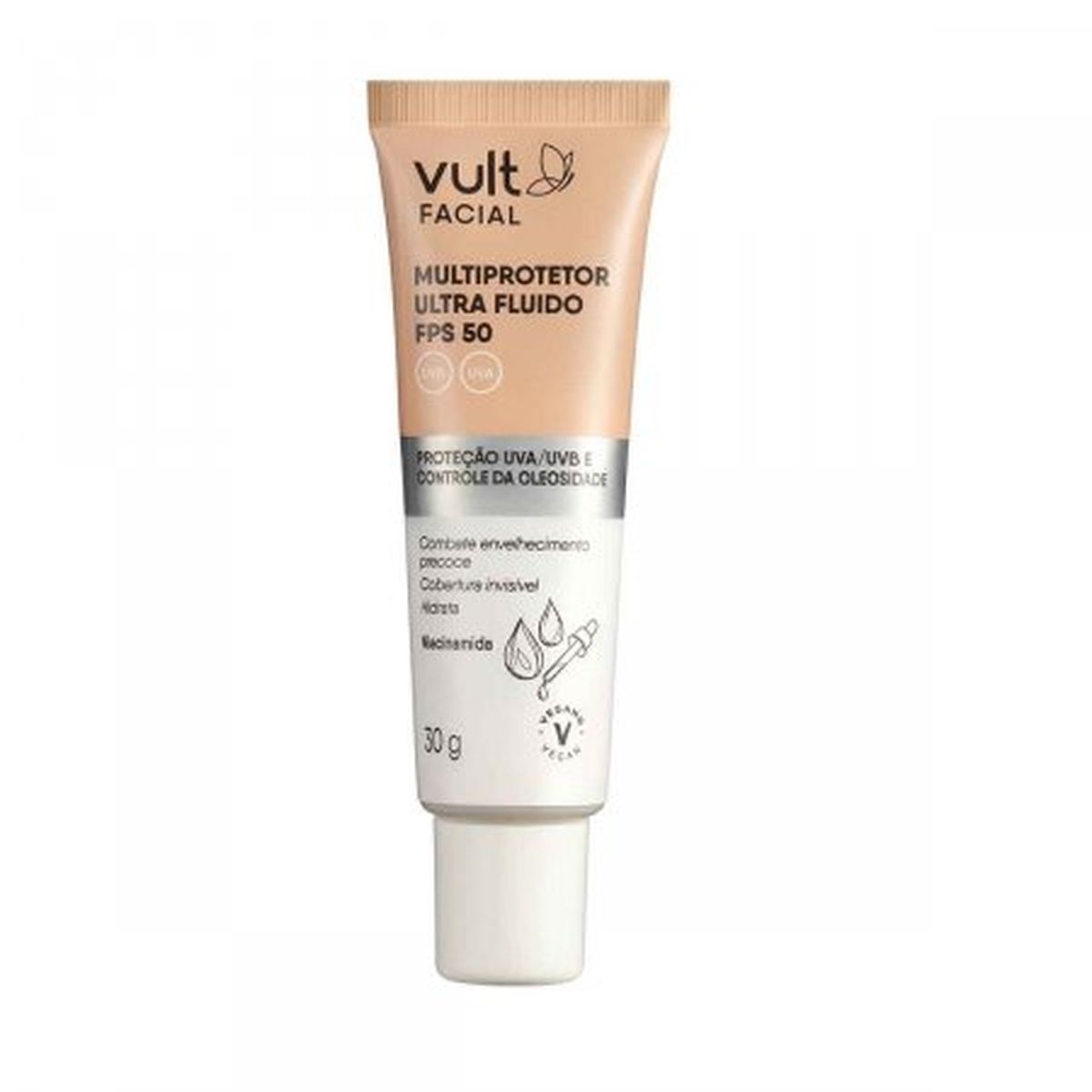 GEL FACIAL MULTIPROT ULTRA FLUIDO FPS50 VULT 30G