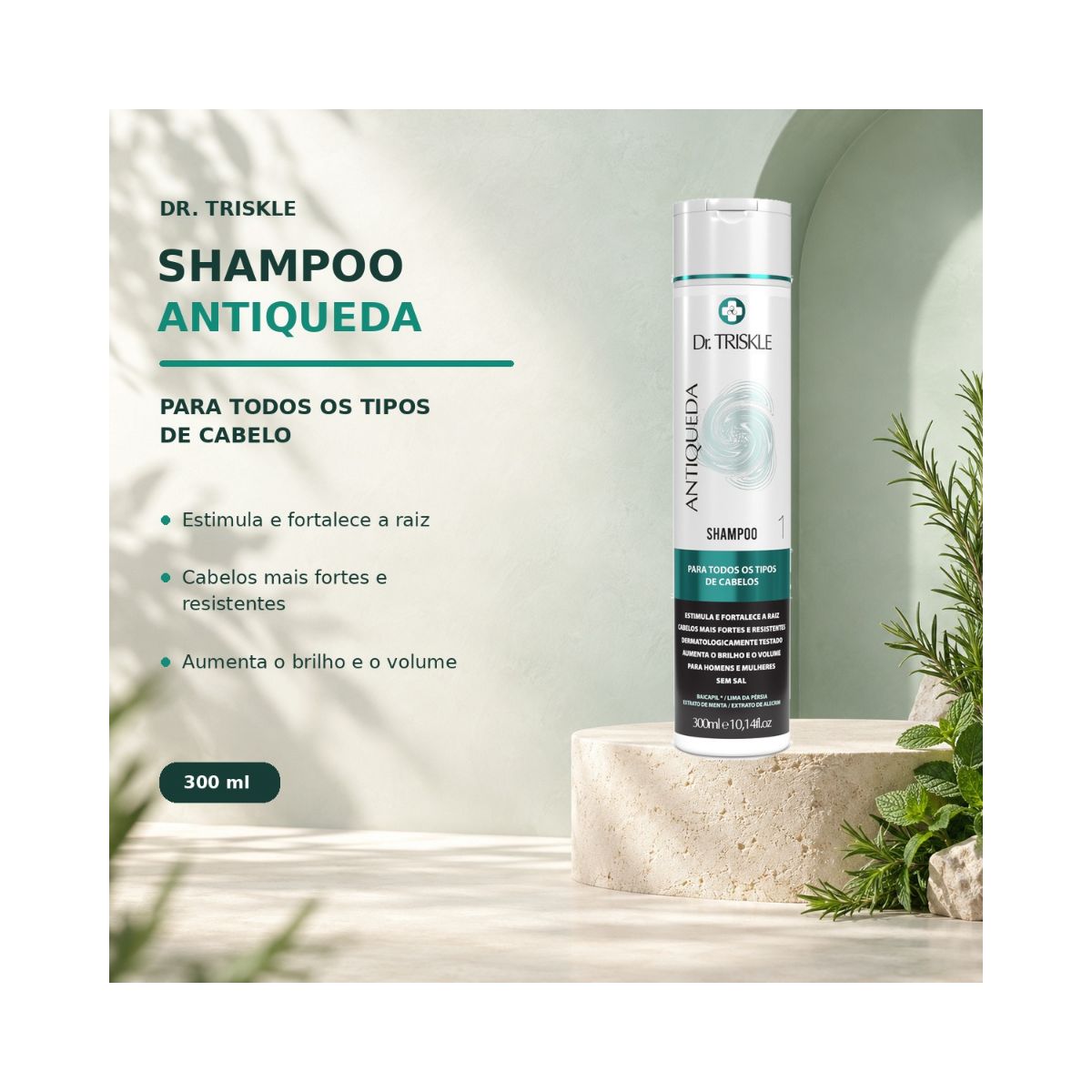 SHAMPOO ANTIQUEDA DR TRISKLE 300ML