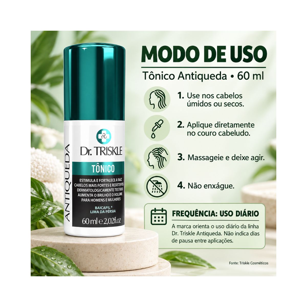 TONICO ANTIQUEDA DR TRISKLE 60ML