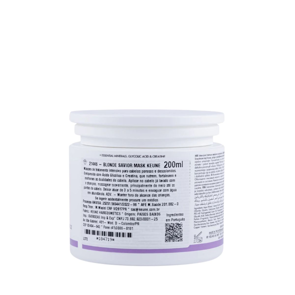 MÁSCARA BLONDE SAVIOR KEUNE 200ML