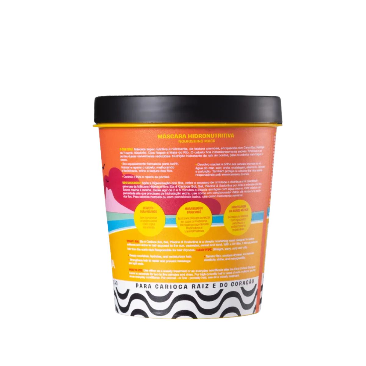 MÁSCARA HIDRONUTRITIVA ELA É CARIOCA LOLA COSMETICS 450G