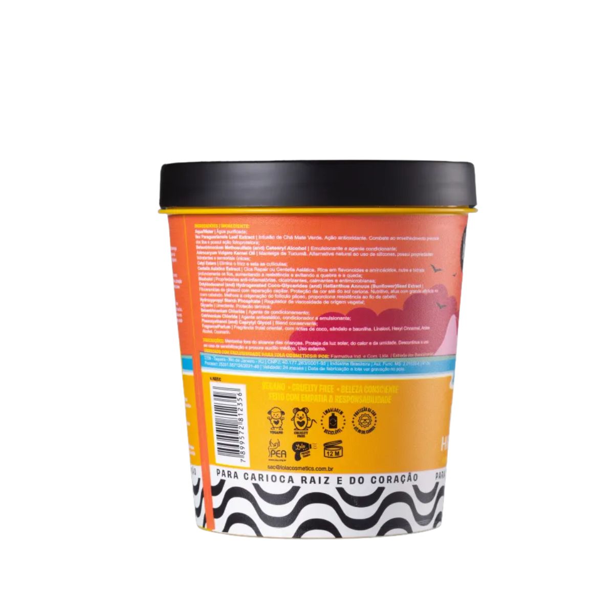 MÁSCARA HIDRONUTRITIVA ELA É CARIOCA LOLA COSMETICS 450G
