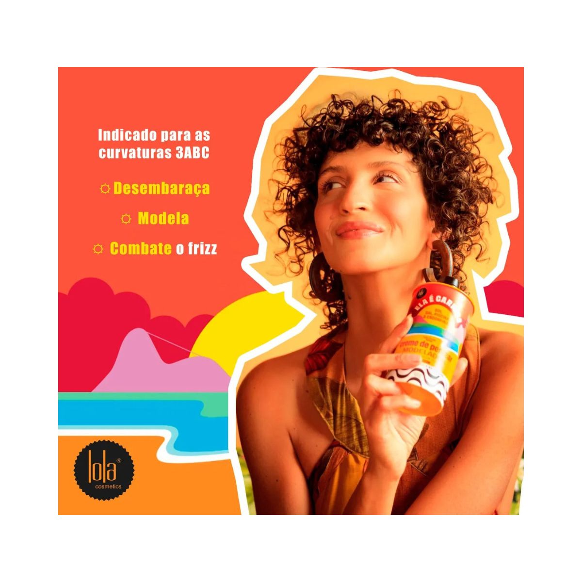 CREME DE PENTEAR 3ABC ELA É CARIOCA LOLA COSMETICS 480G
