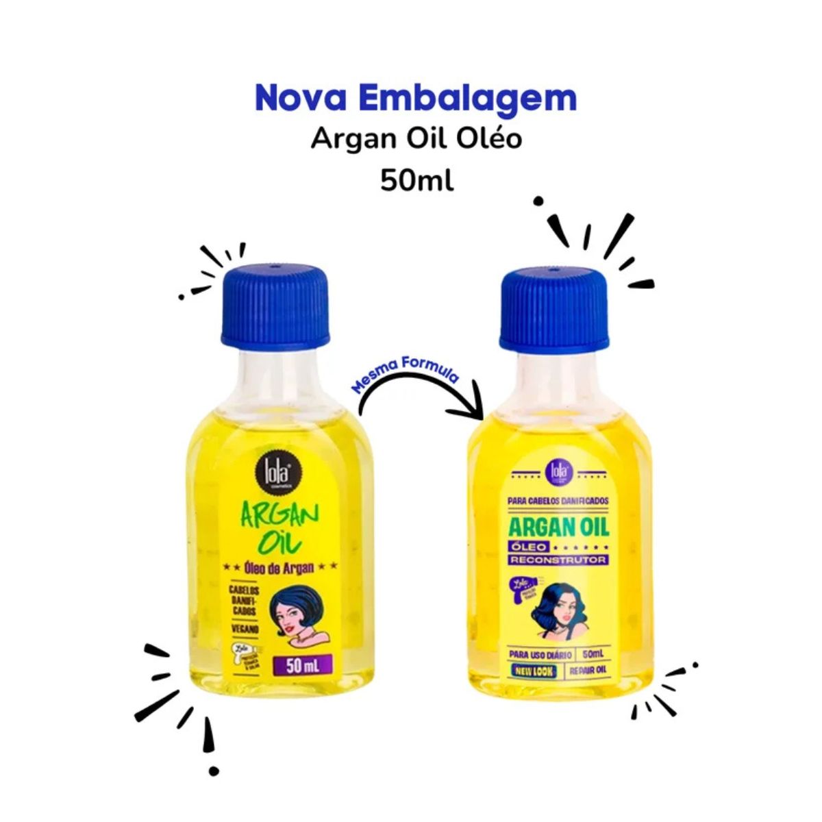 ÓLEO DE ARGAN LOLA COSMETICS 50ML
