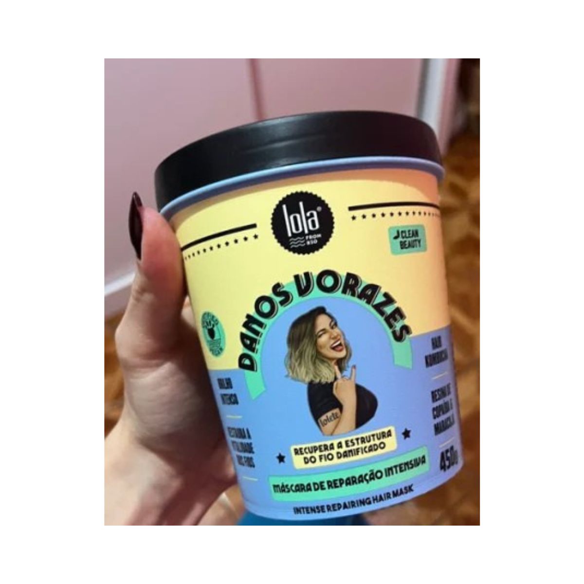 MÁSCARA DANOS VORAZES LOLA COSMETICS 450G