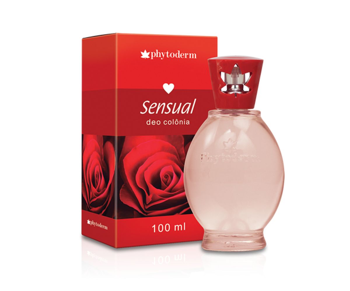 DEO COLÔNIA FEMININA SENSUAL PHYTODERM 100ML