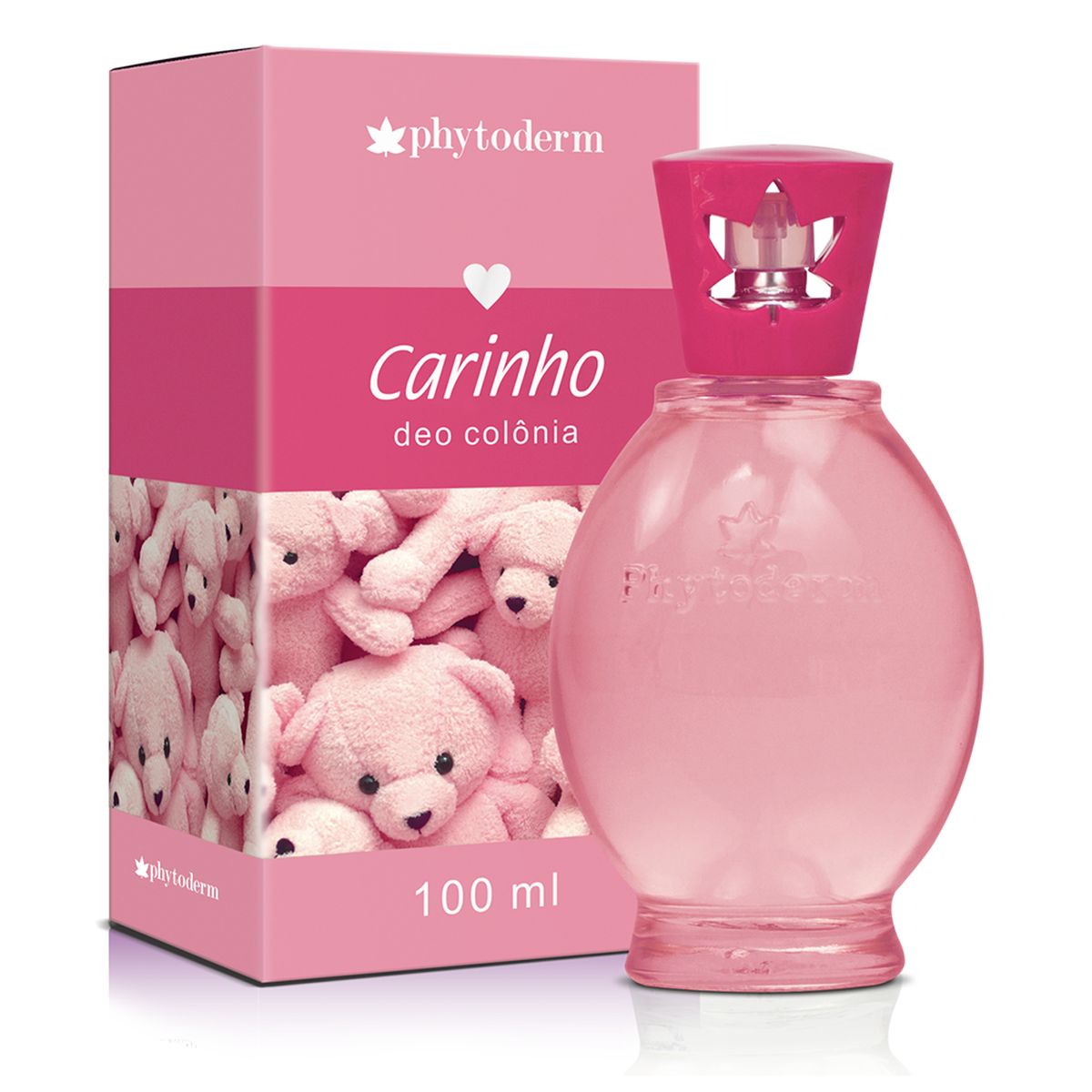 DEO COLÔNIA FEMININA CARINHO PHYTODERM 100ML
