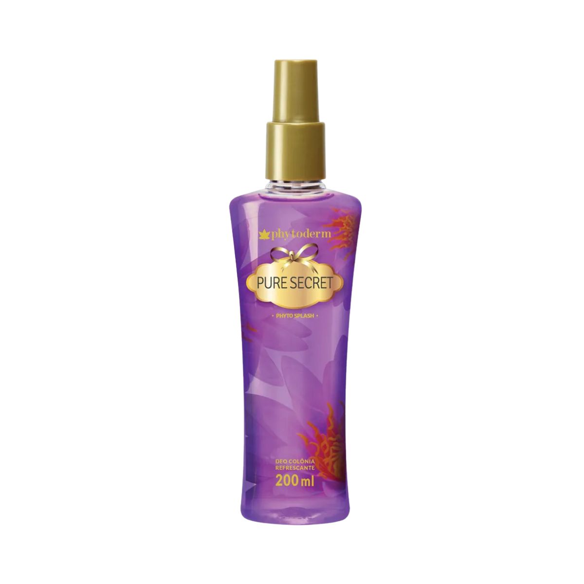 DEO COLÔNIA FEMININA SPLASH PURE SECRET PHYTODERM 200ML