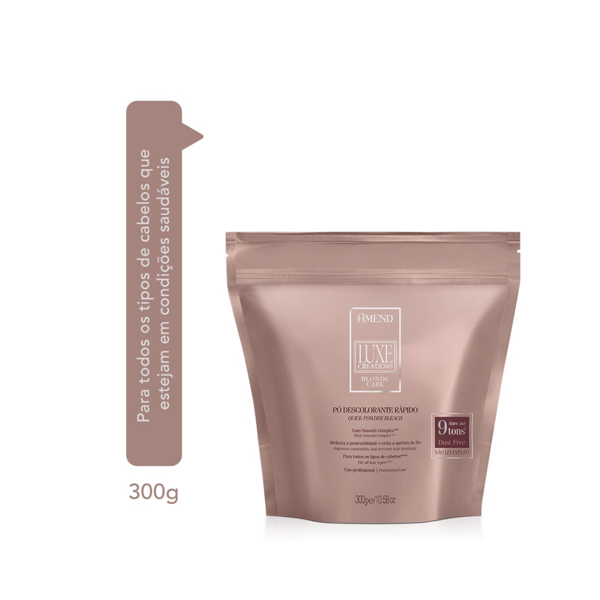 PÓ DESCOLORANTE LUXE BLOND CARE AMEND 300G