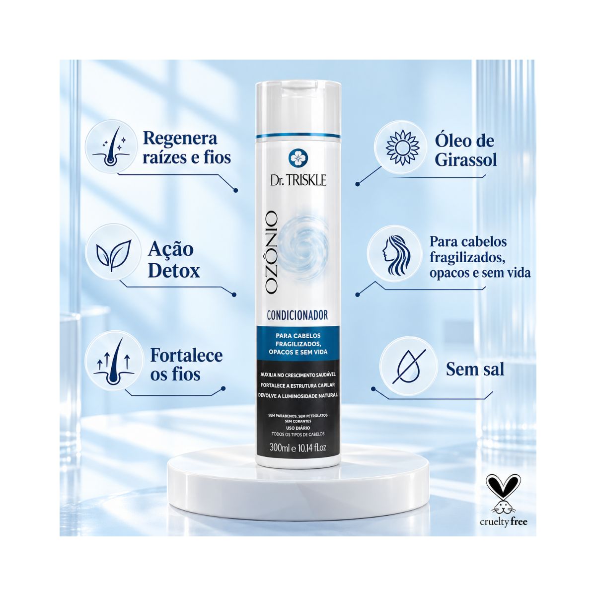 CONDICIONADOR OZÔNIO DR. TRISKLE 300ML