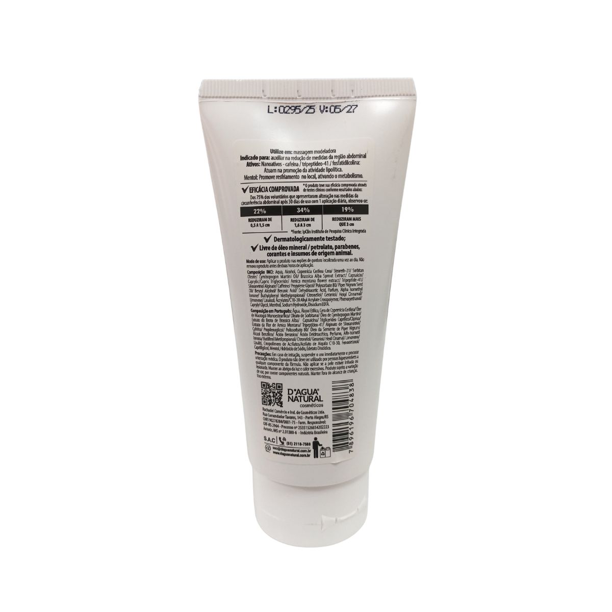 GEL CRIO ABDOMINAL D'AGUA NATURAL 200G