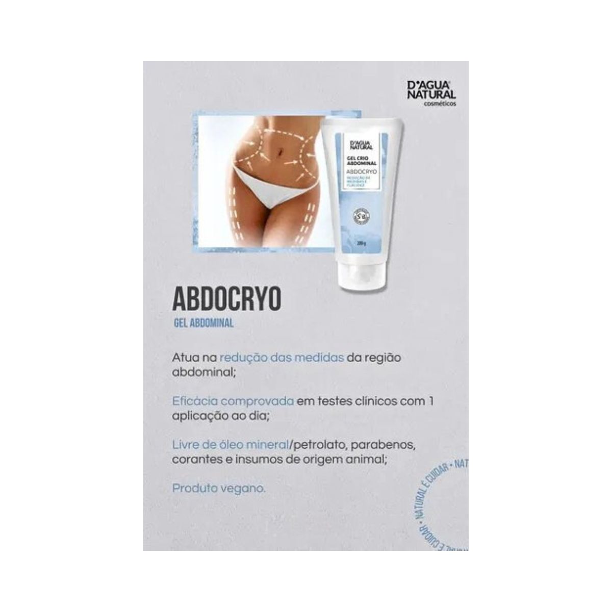 GEL CRIO ABDOMINAL D'AGUA NATURAL 200G