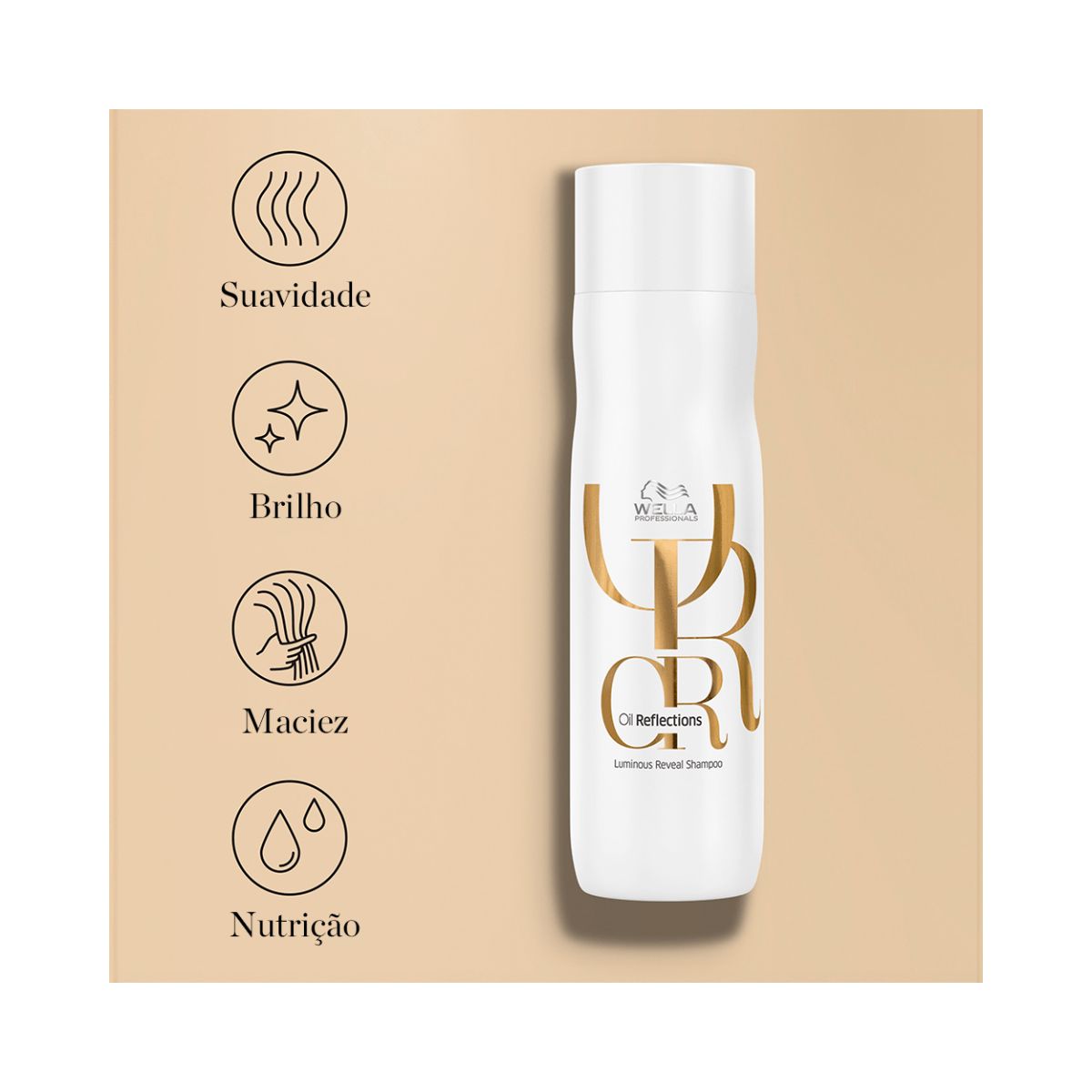 SHAMPOO OIL REFLECTIONS WELLA 250ML