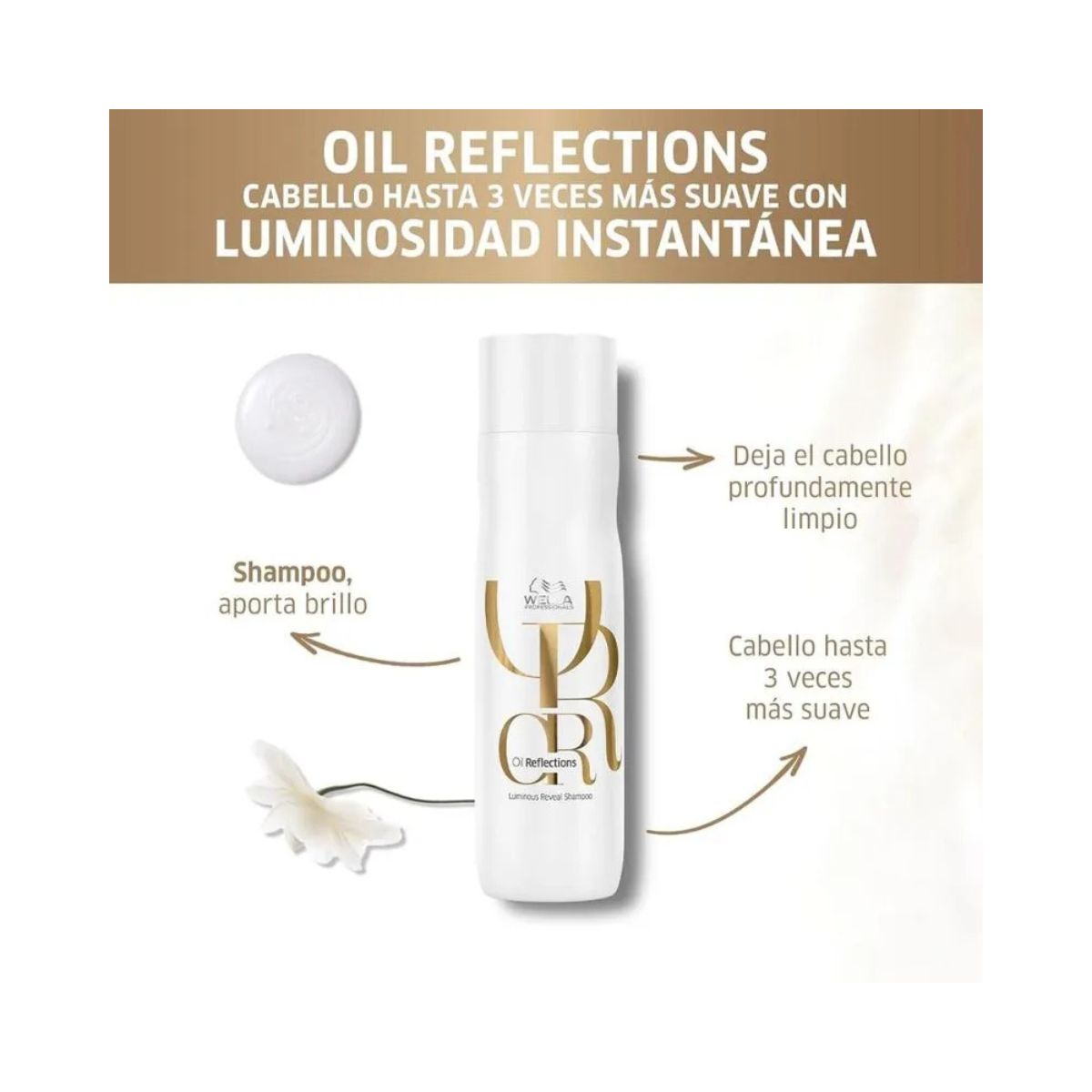 SHAMPOO OIL REFLECTIONS WELLA 250ML