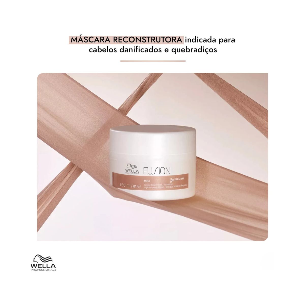MÁSCARA DE TRATAMENTO FUSION WELLA PROFISSIONALS 500ML
