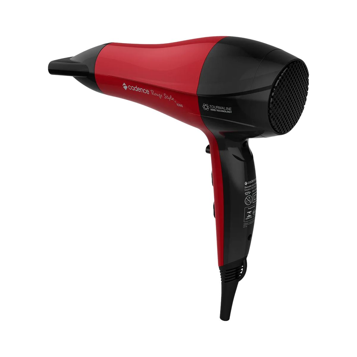 SECADOR DE CABELOS CADENCE ROUGE STYLE SEC 560 127V