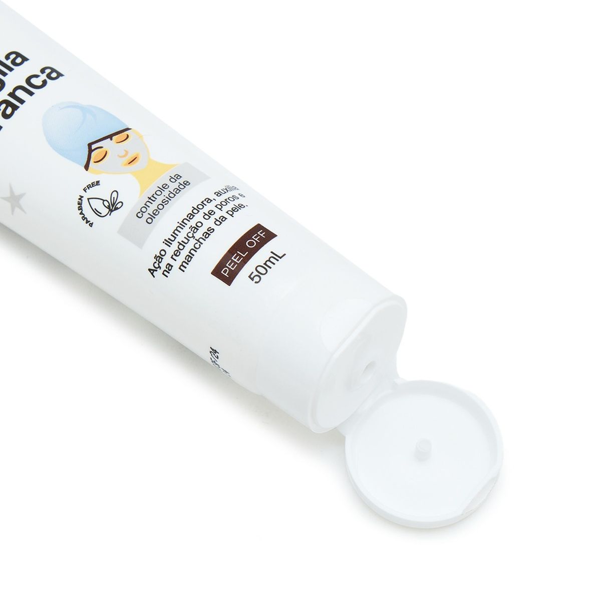 MÁSCARA FACIAL ARGILA BRANCA FACE BEAUTIFUL 50ML