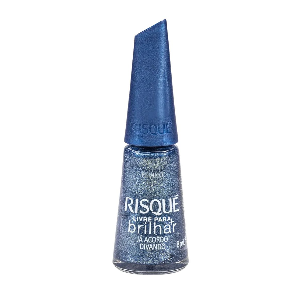 ESMALTE METÁLICO JÁ ACORDO DIVANDO RISQUE