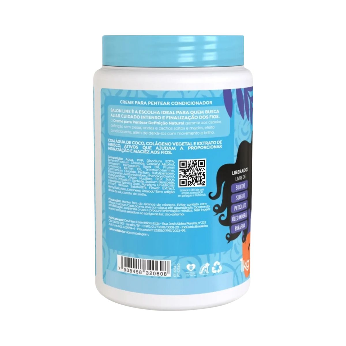 CREME DE PENTEAR DEFINIÇÃO NATURAL SALON LINE 1KG
