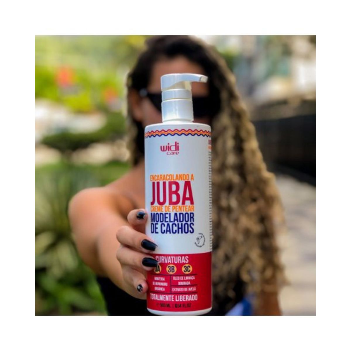 CREME DE PENTEAR ENCARACOLANDO A JUBA WIDI CARE 500ML