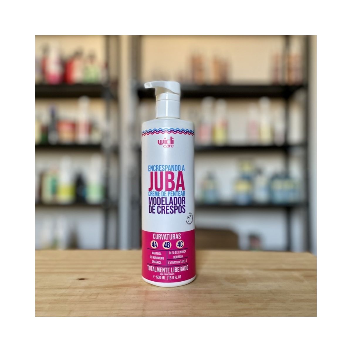 CREME DE PENTEAR ENCRESPANDO A JUBA WIDI CARE 500ML