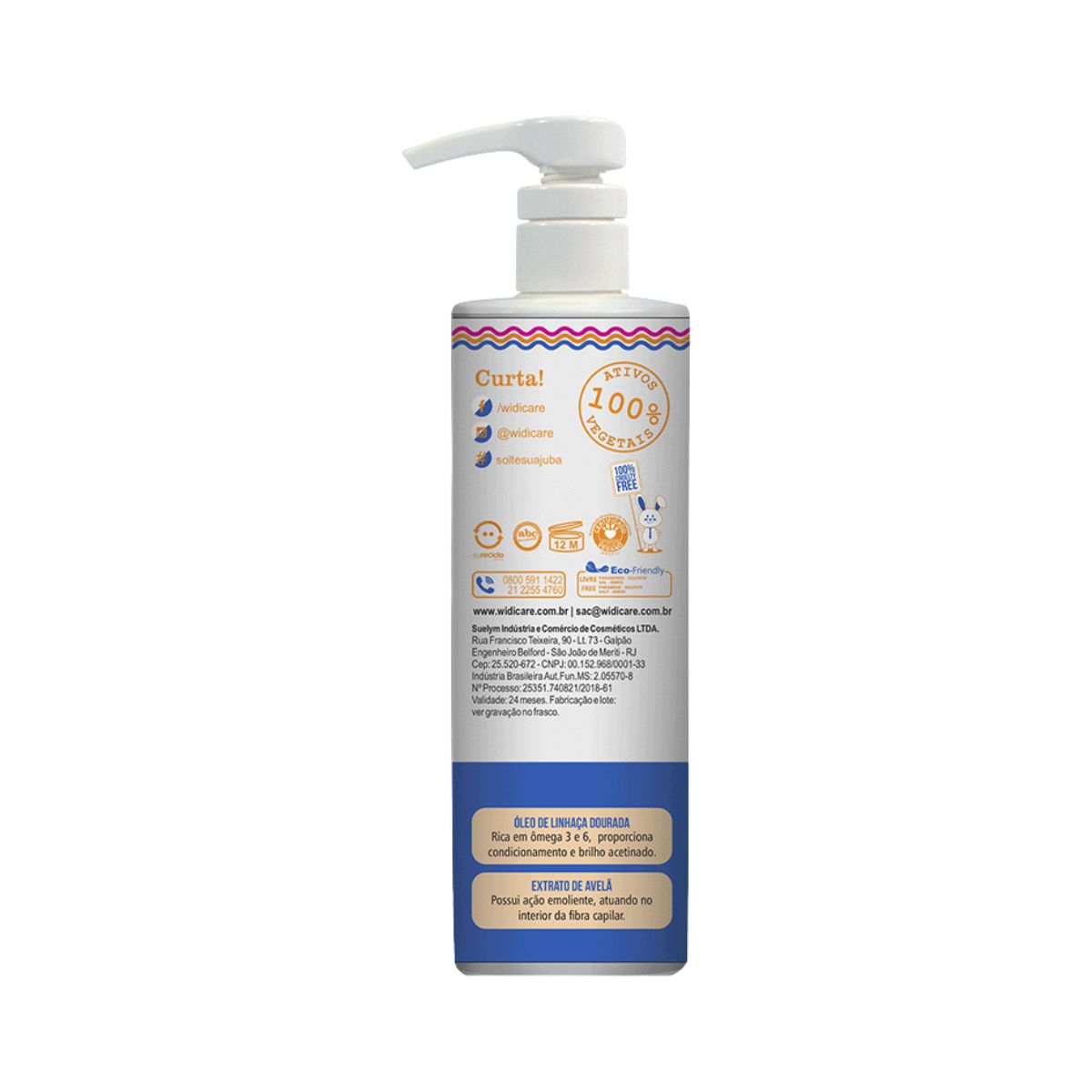 SHAMPOO HIGIENIZANDO A JUBA WIDI CARE 500ML