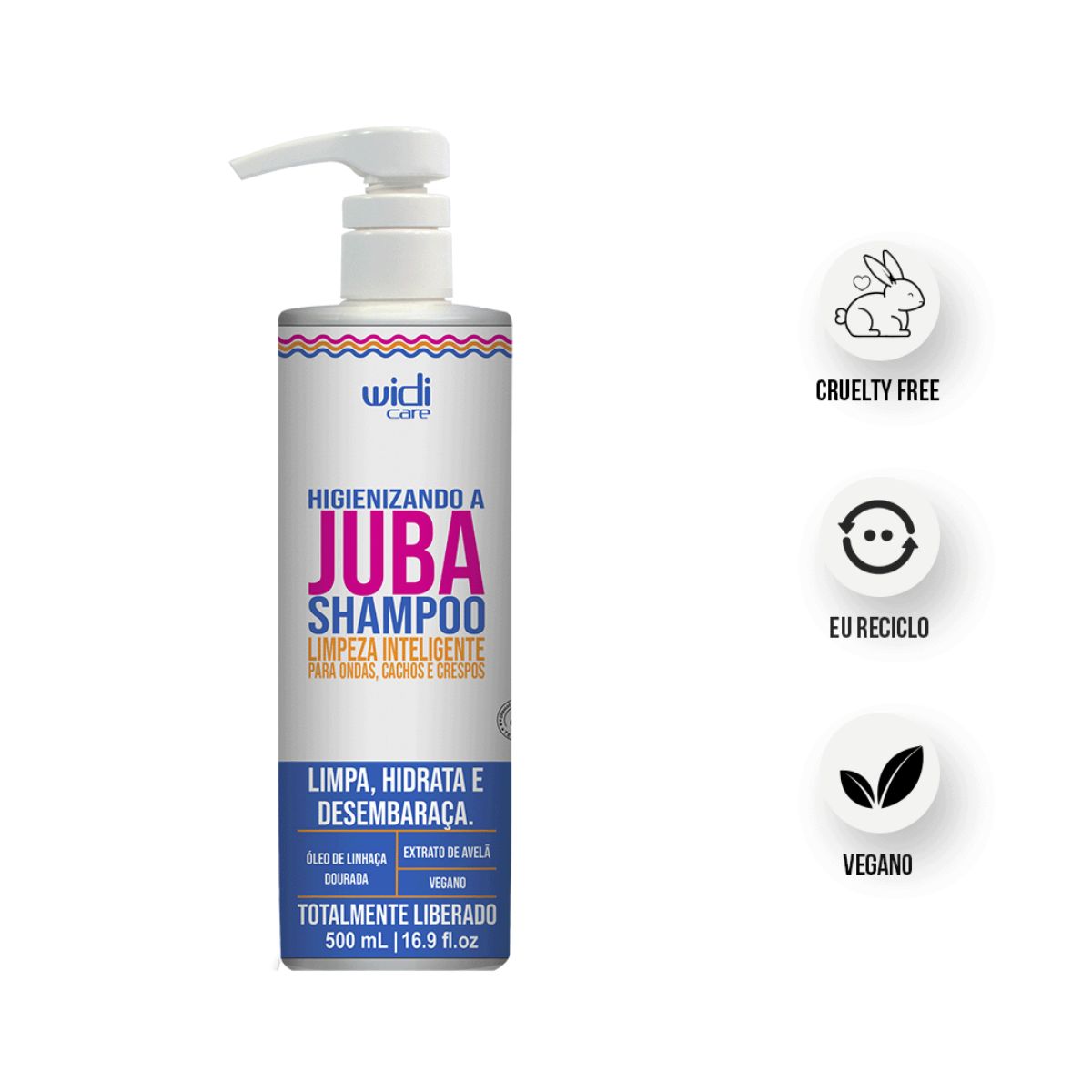 SHAMPOO HIGIENIZANDO A JUBA WIDI CARE 500ML