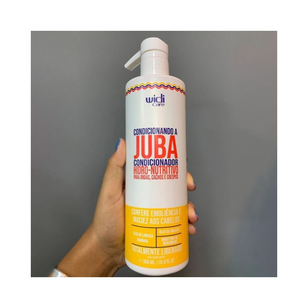 CONDICIONADOR HIDRO-NUTRITIVO CONDICIONANDO A JUBA WIDI CARE 500G