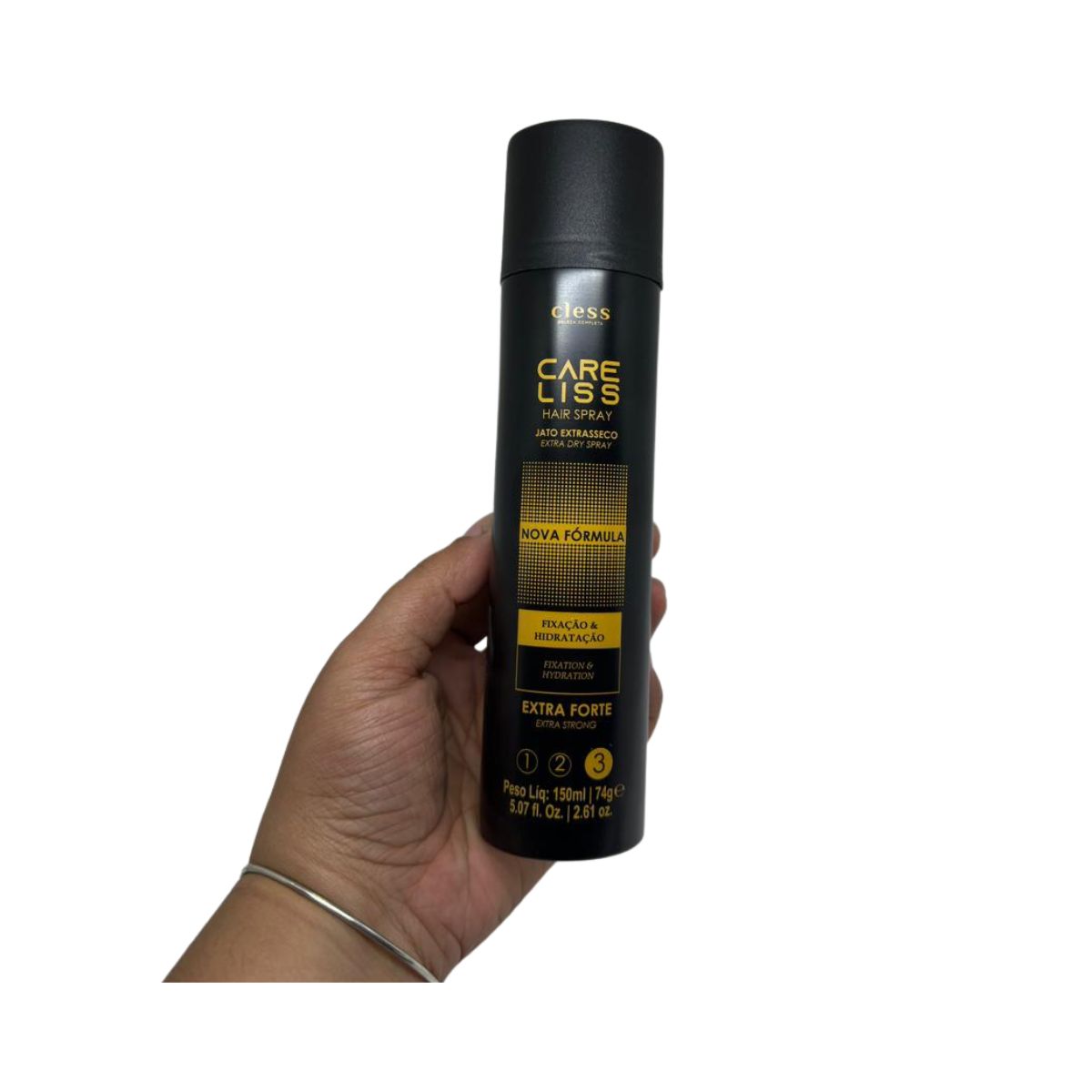 HAIR SPRAY FIXADOR CARE LISS EXTRA FORTE CLESS 150ML
