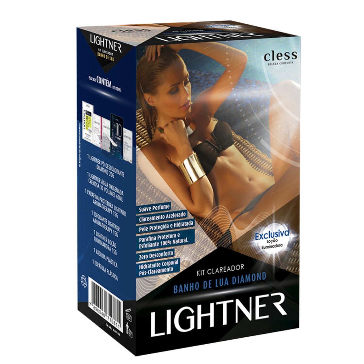 KIT CLAREADOR LIGHTNER BANHO DE LUA DIAMOND CLESS