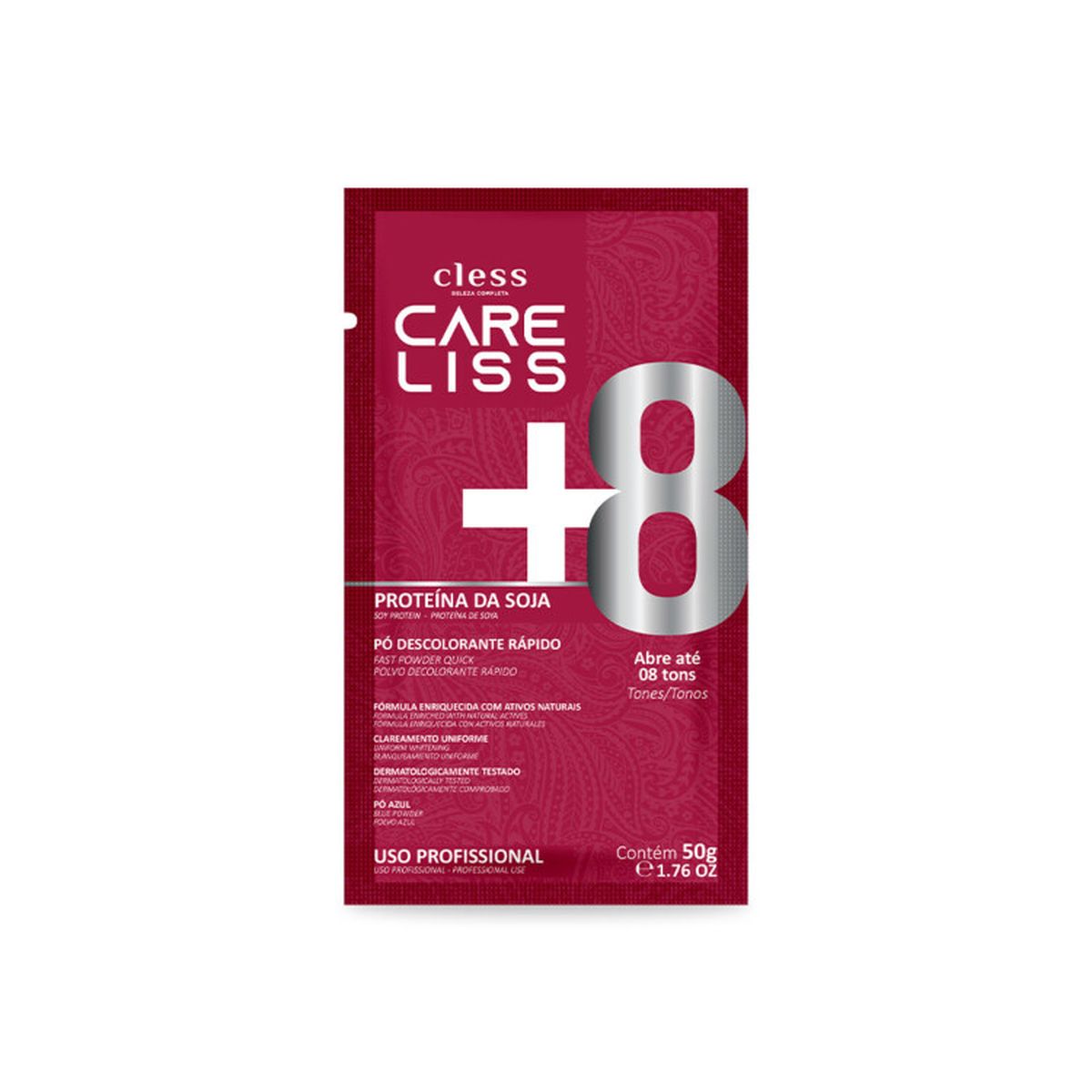 PÓ DESCOLORANTE CARE LISS PROTEINA SOJA CLESS 50G
