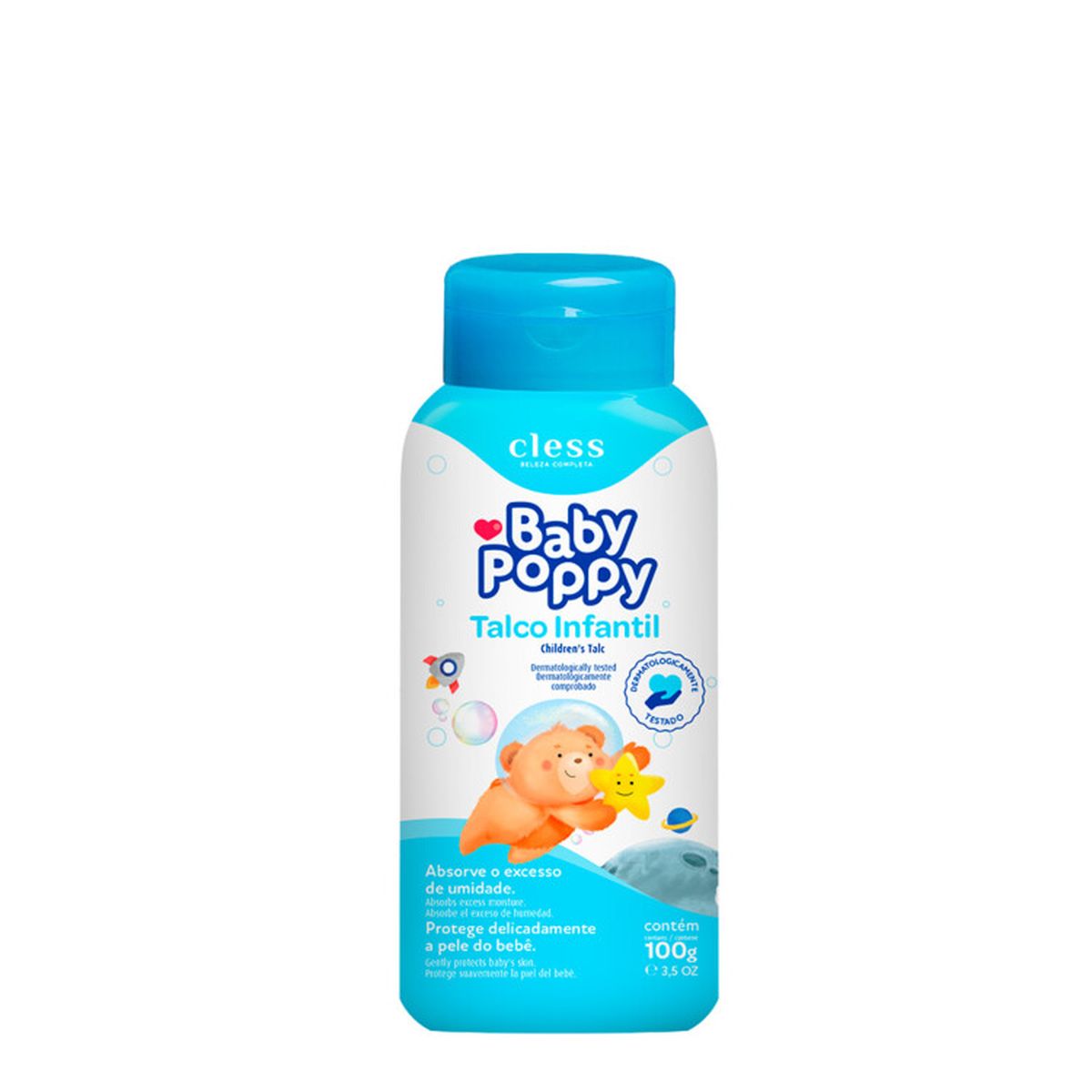 TALCO INFANTIL BABY POPPY CLESS 100GR