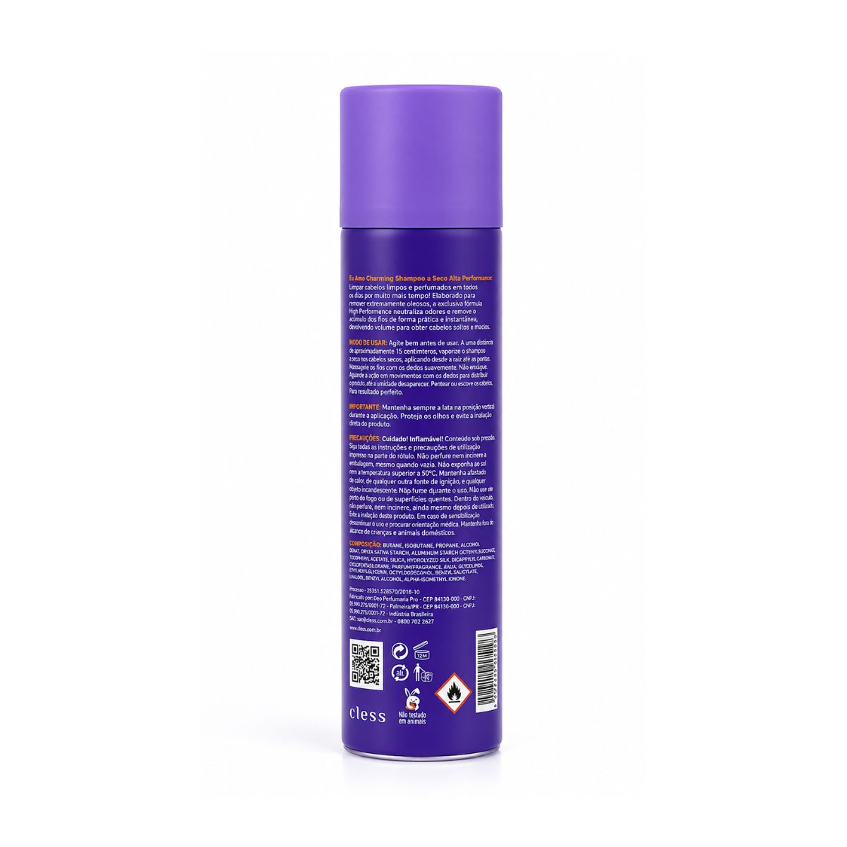 SHAMPOO A SECO EU AMO CHARMING CLESS 150ML