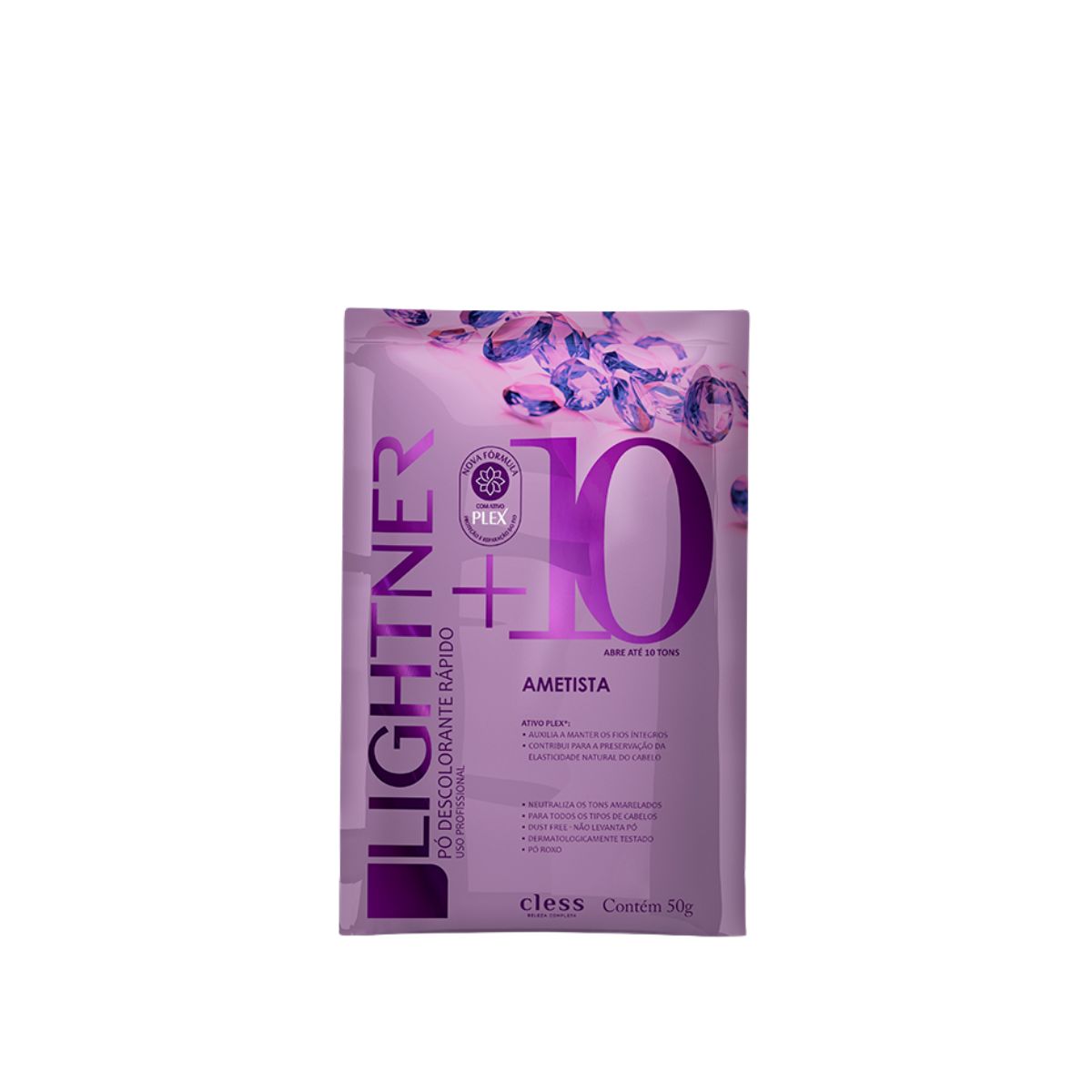 PÓ DESCOLORANTE LIGHTNER AMETISTA CLESS 50G