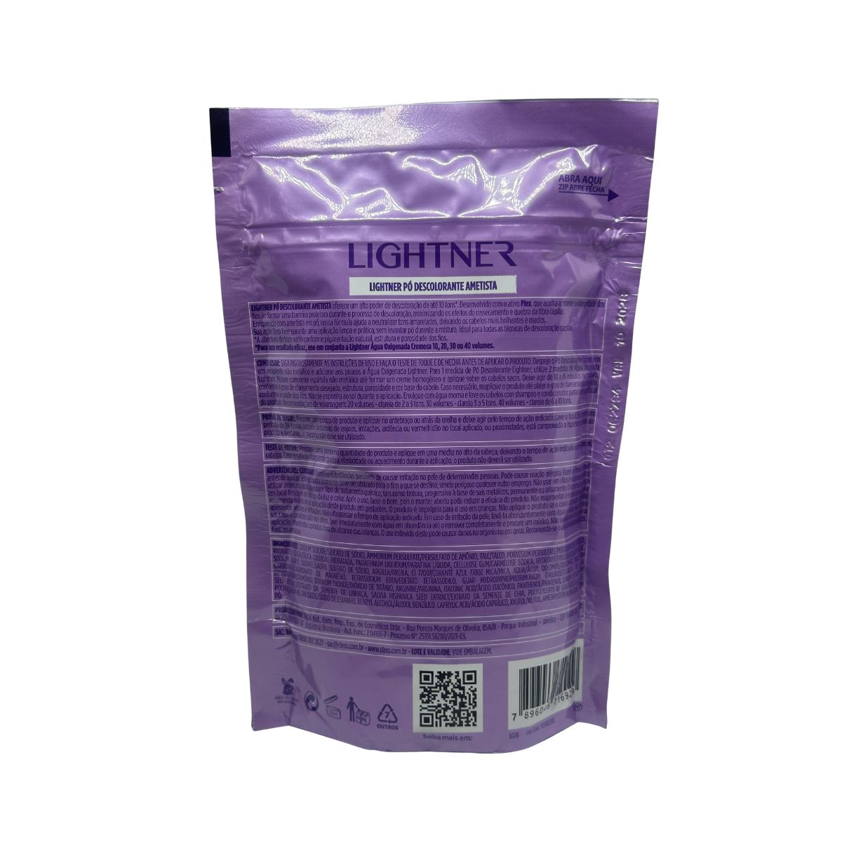 PÓ DESCOLORANTE LIGHTNER AMETISTA CLESS 300G