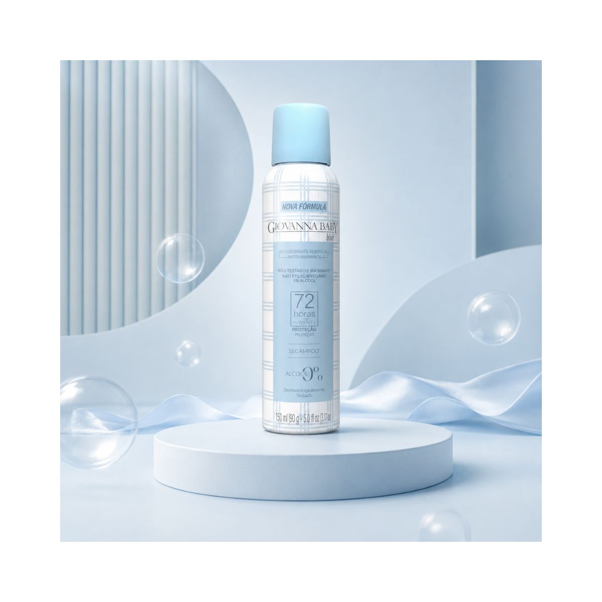 DESODORANTE ANTITRANSPIRANTE AEROSOL BLUE GIOVANNA BABY 150ML
