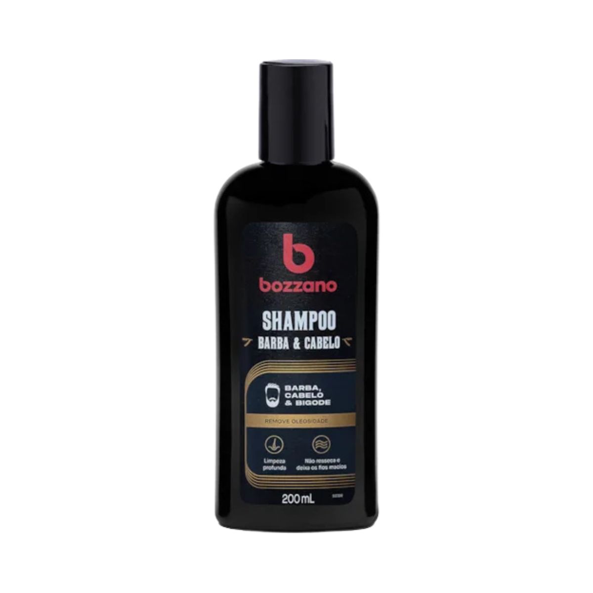 SHAMPOO ATENAS CABELO E BARBA BOZZANO 200ML