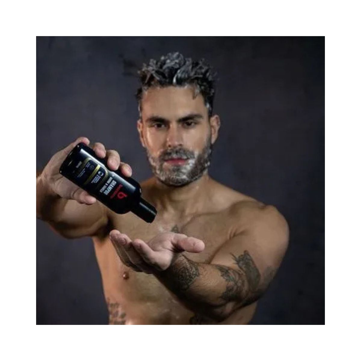 SHAMPOO ATENAS CABELO E BARBA BOZZANO 200ML