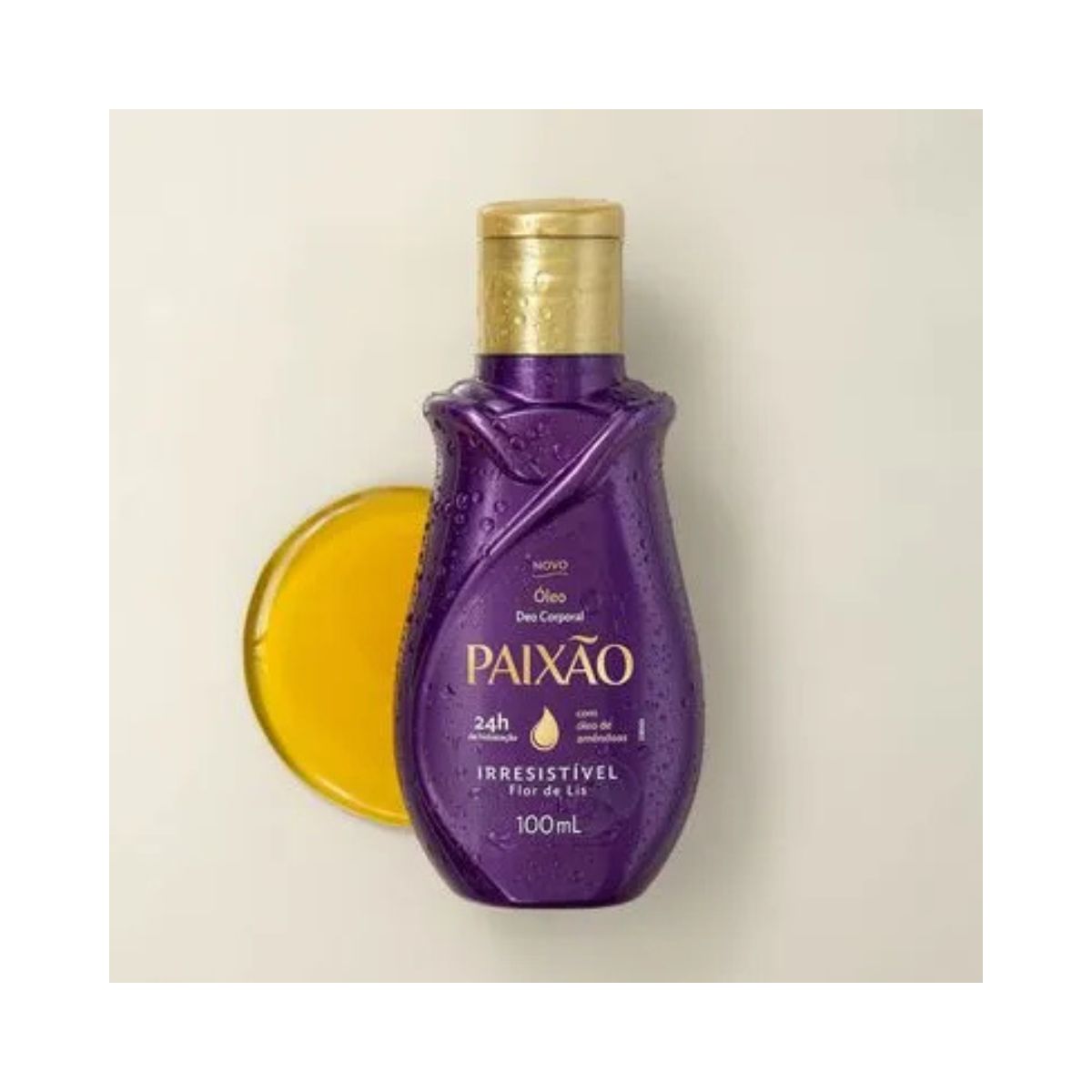 ÓLEO CORPORAL FLOR DE LIS ROXO PAIXÃO 100ML