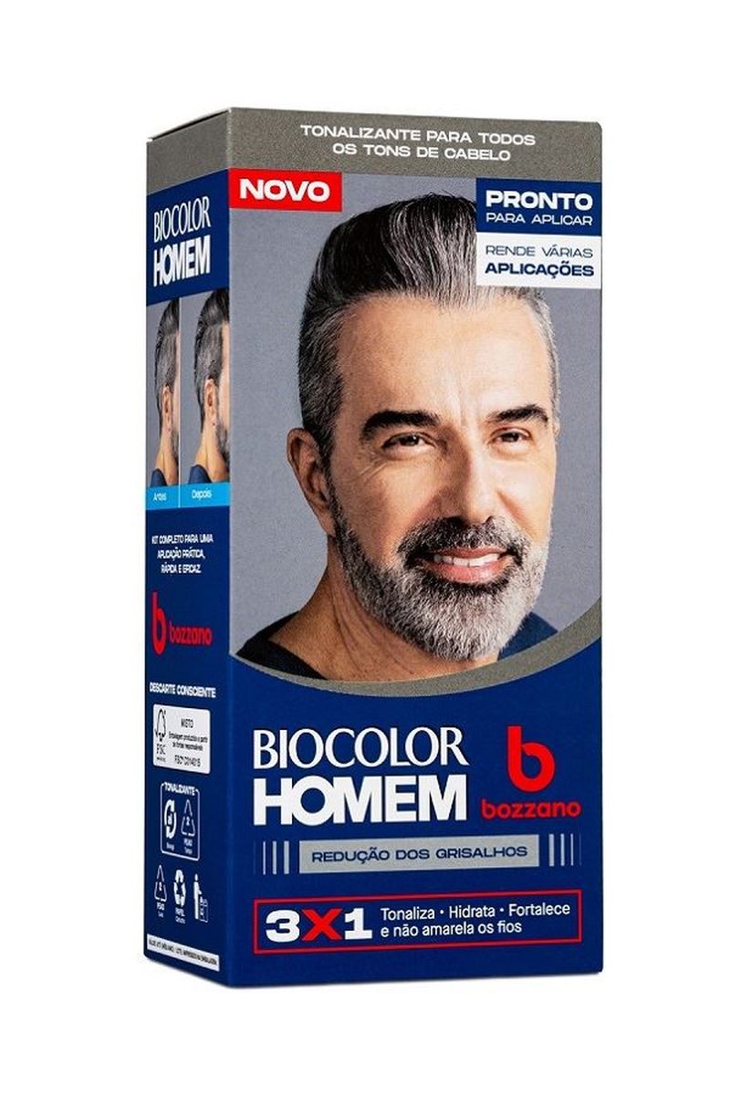 TONALIZANTE BIOCOLOR HOMEM GRASILHO NIASI