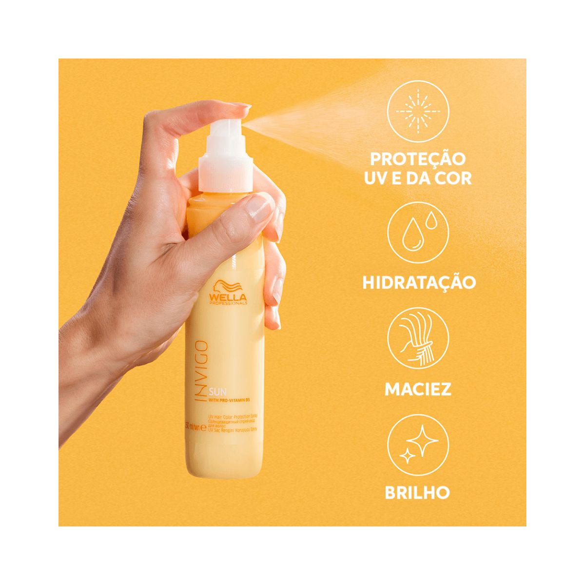 LEAVE-IN SPRAY INVIGO SUN PÓS SOL WELLA PROFISSIONALS 150ML