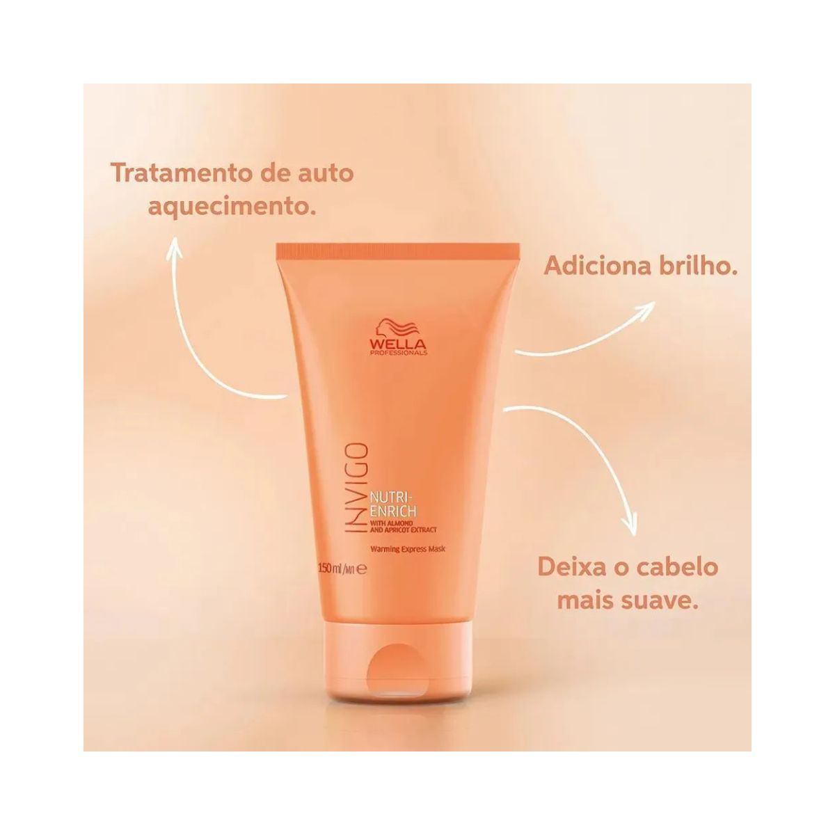 MÁSCARA NUTRI ENRICH WARMING EXPRESS WELLA PROFISSIONALS 150ML