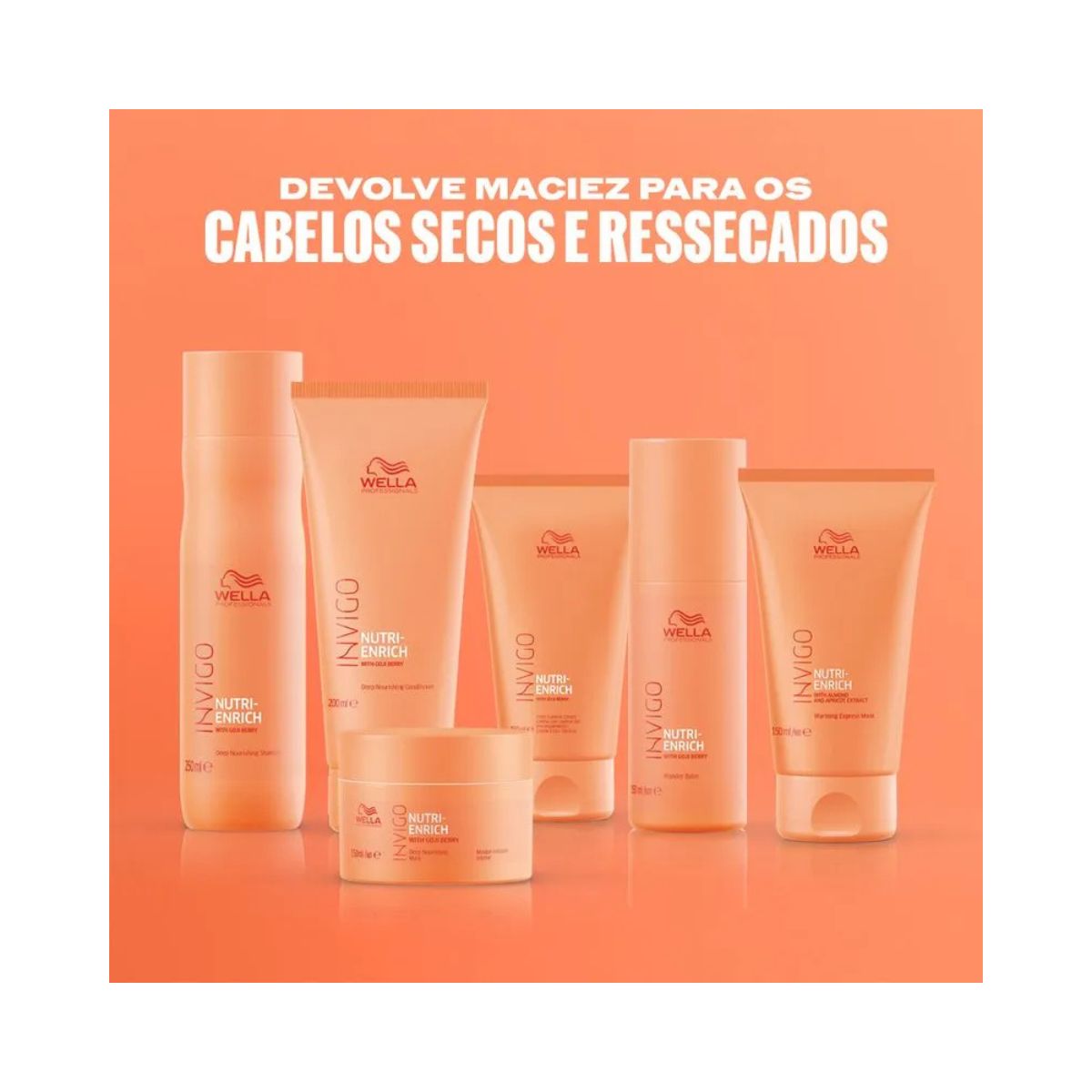 LEAVE - IN NUTRI ENRICH STRAIGHT WELLA PROFISSIONALS 150ML