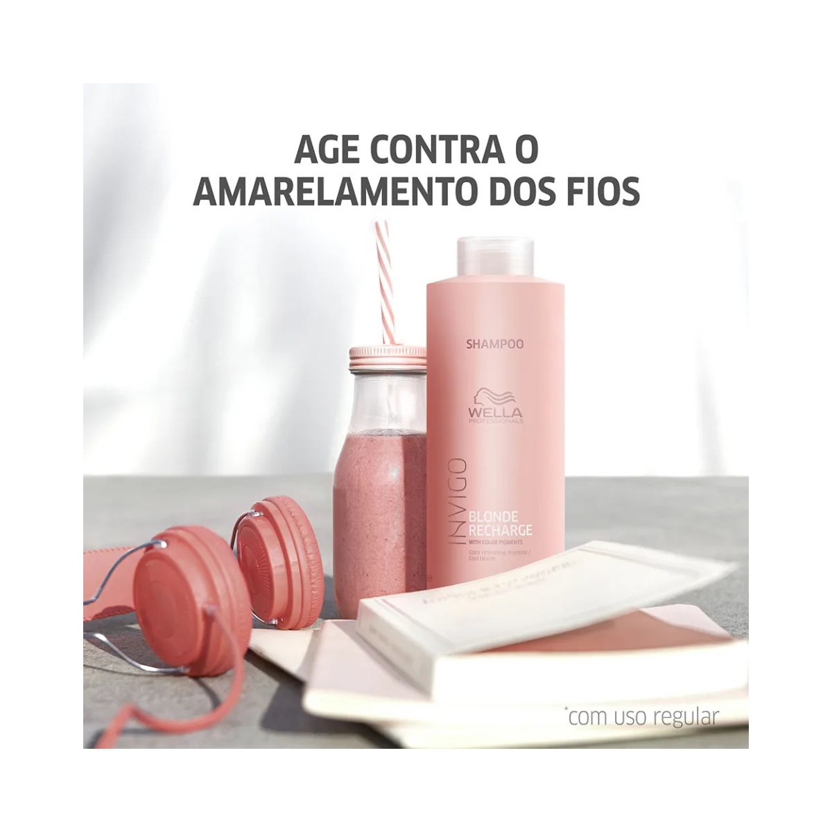 SHAMPOO BLONDE RECHARGE WELLA PROFISSIONALS 1000ML