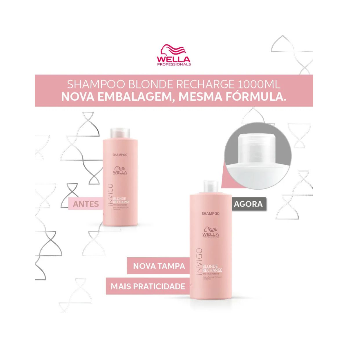 SHAMPOO BLONDE RECHARGE WELLA PROFISSIONALS 1000ML