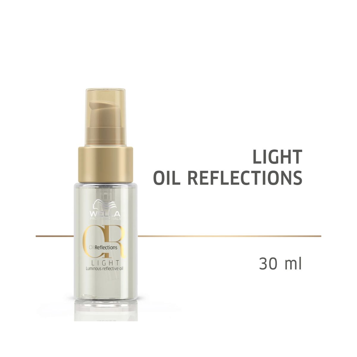 ÓLEO CAPILAR OIL REFLECTIONS LIGTH WELLA PROFISSIONALS 30ML